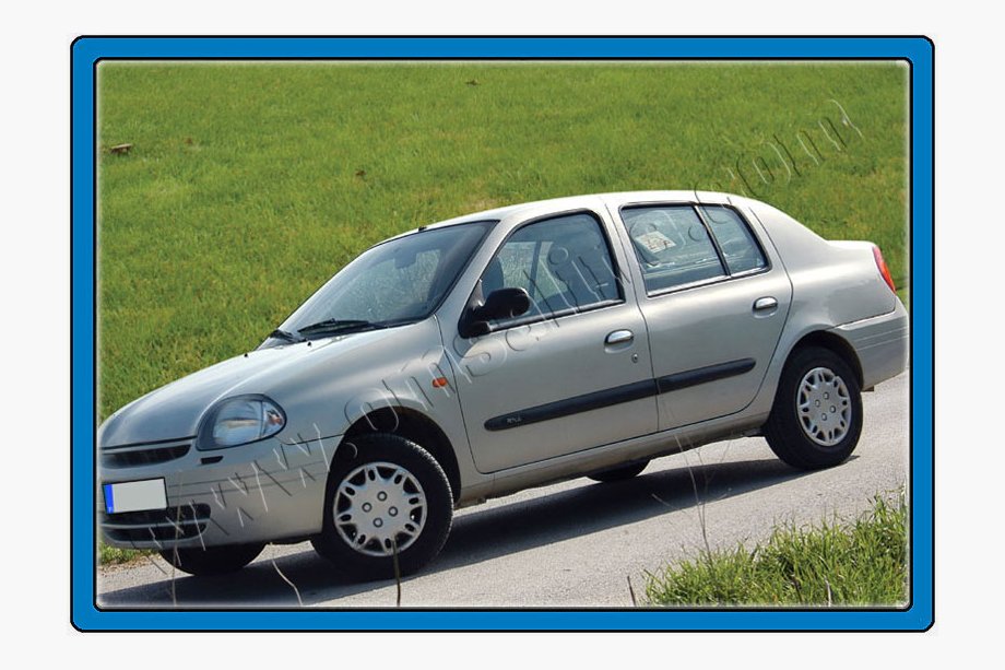 Renault Symbol 1999-2008 гг. Хромированные Накладки на Ручки (Нержавейка) 2 шт, Carmos - Турецкая сталь Фото 6