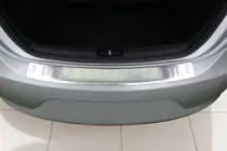 Fiat Tipo 2016- гг. Накладка на задний бампер OmsaLine (SW, нержавейка) фото 1