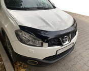 Nissan Qashqai 2014-2021 гг. Дефлектор капота VIP (2014-2017) фото 1