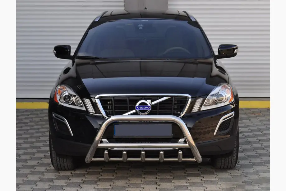 Volvo XC60 2009-2017 гг. Кенгурятник WT003 (нержавейка) Image