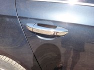 Volkswagen Passat B6 2006-2012 гг. Хромированные Накладки на Ручки Дверей (4 шт, Нержавейка) фото 2