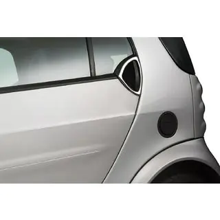Окантовки ручек (2 шт, нержавейка) Smart 1998-2007 гг. фото 1