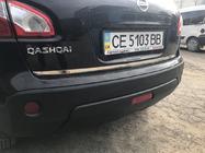 Nissan Qashqai 2007-2010 гг. Накладка на порог багажника нержавейка Carmos - Турецкая Нержавеющая Сталь фото 4