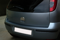 Opel Corsa C 2000-2006 гг. Хром накладка на ручку багажника (нерж сталь) фото 1