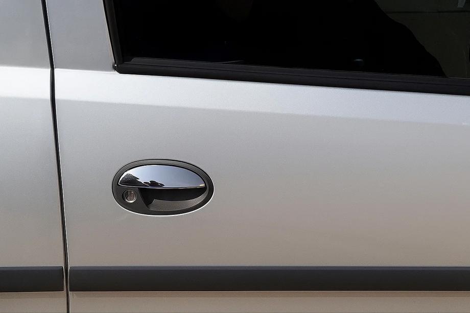 Opel Combo 2002–2012 гг. Хромированные Накладки на Ручки (2 шт., Нержавеющая Сталь) Image