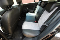 Авточехлы Эко-кожа+Ткань+Алькантара Antara A0010 (Полный комплект) фото 3