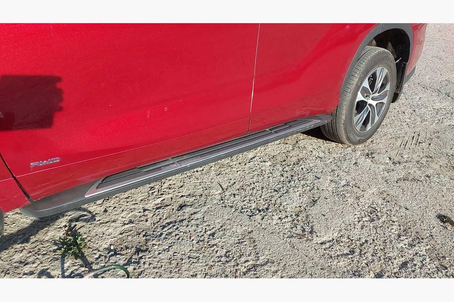 Toyota Highlander 2019- гг. Боковые Подножки OEM V1 (2 шт., Алюминий) Фото 3