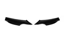 BMW 3 серия E90/E91 2005-2011 гг. Передние Flap накладки DPT (для E90 M-Sport 2005-2008, Черный Глянец, 2 шт) фото 4