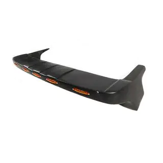 Козырек лобового стекла V1 (LED, черный мат) Renault Duster 2008–2017 гг. фото 3