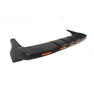 Козырек лобового стекла V1 (LED, черный мат) Renault Duster 2008–2017 гг. фото 4