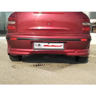 Накладка на задний бампер (Meliset, грунтованная) Fiat Bravo 2008-2016 гг. фото 2