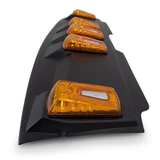 Козырек лобового стекла LED V2 Ford Ranger 2011–2022 гг. фото 3