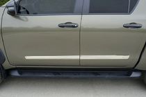 Ford Ranger 2011–2022 гг. Молдинги на двери Нержавеющая сталь (4 шт) фото 1