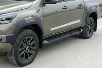 Ford Ranger 2011–2022 гг. Молдинги на двери Нержавеющая сталь (4 шт) фото 4