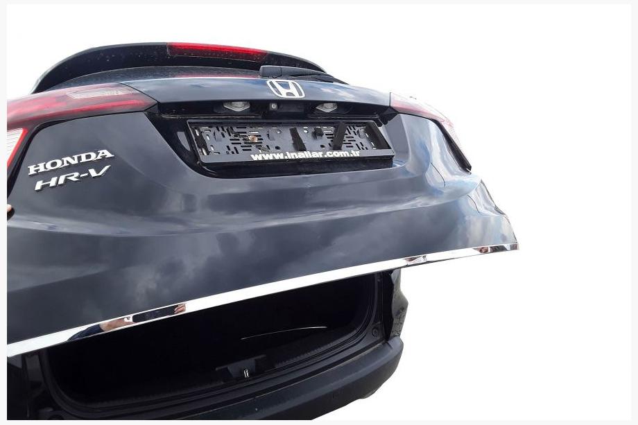 Honda HR-V 2014-2021 гг. Накладка на багажник нержавейка Image