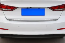 Hyundai Elantra (AD) 2015-2020 гг. Накладка на багажник нержавейка фото 1