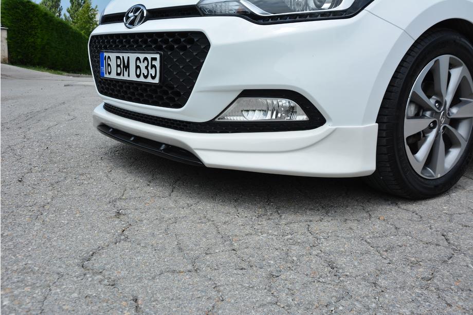Hyundai I-20 2014-2020 гг. Передняя накладка Meliset (грунтованная под покраску) Фото 2