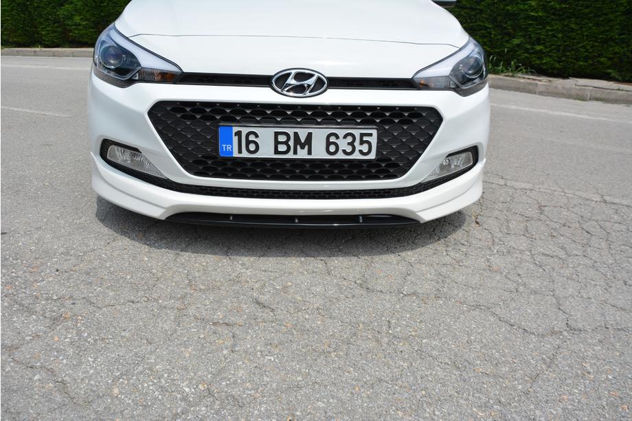 Hyundai I-20 2014-2020 гг. Передняя накладка Meliset (грунтованная под покраску) Фото 4