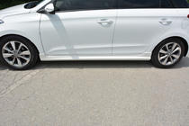 Hyundai I-20 2014-2020 гг. Пороги Meliset (грунтованные под покраску) фото 2