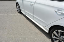 Hyundai I-20 2014-2020 гг. Пороги Meliset (грунтованные под покраску) фото 3