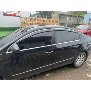 Ветровики с хромированным молдингом SD (EU, 4 шт, Niken) фото 3