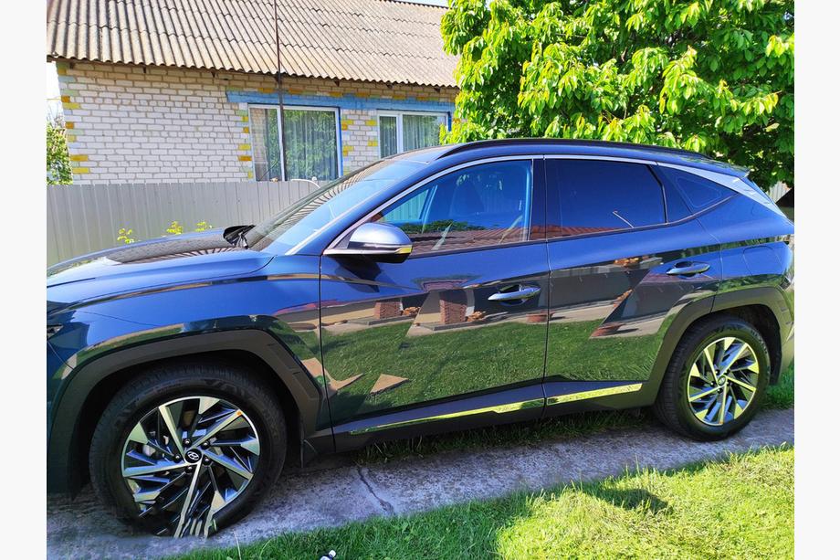 Hyundai Tucson NX4 2021- гг. Дверные Молдинги Нержавеющая Сталь (4 шт) Image