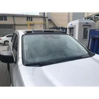 Козырек Лобового Стекла (Meliset LED V1) Nissan Navara/NP300 2016- гг. фото 2
