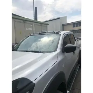 Козырек Лобового Стекла (Meliset LED V1) Nissan Navara/NP300 2016- гг. фото 4