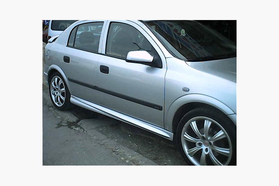 Opel Astra G classic 1998-2012 гг. Боковые пороги Sedan (грунт под покраску) Фото 1