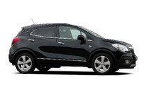 Opel Mokka 2012-2021 гг. Молдинги дверей OmsaLine нержавейка фото 1