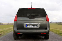 Peugeot 5008 2009-2016 гг. Хромированная накладка над номером OmsaLine (нержавейка) фото 1