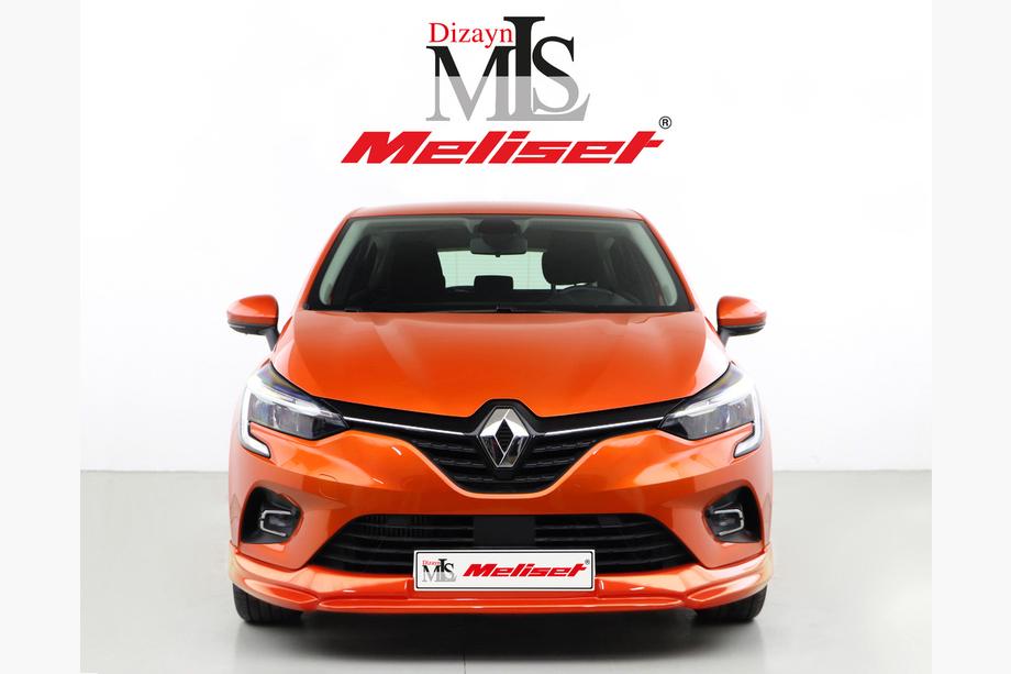 Renault Clio V 2019- гг. Накладка на передний бампер (под покраску) Фото 4