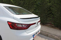 Renault Megane IV 2016-2025 гг. Спойлер Meliset (под покраску) фото 2