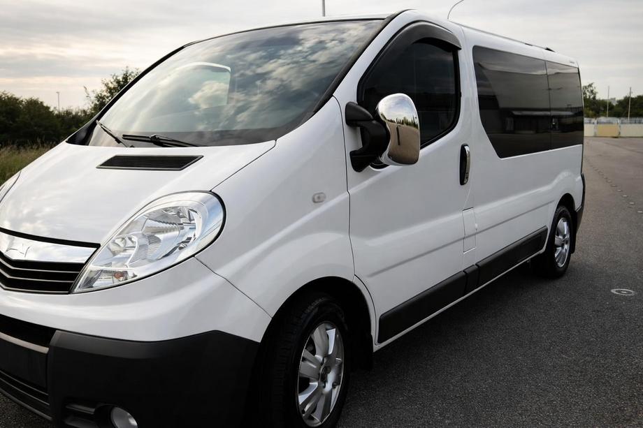Opel Vivaro 2001–2015 гг. Хромированные Накладки на Зеркала (2 шт.) Хромированный пластик Image