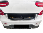 Mercedes GLC coupe C253 2016-2023 гг. Накладка на задний бампер Carmos нержавейка фото 2