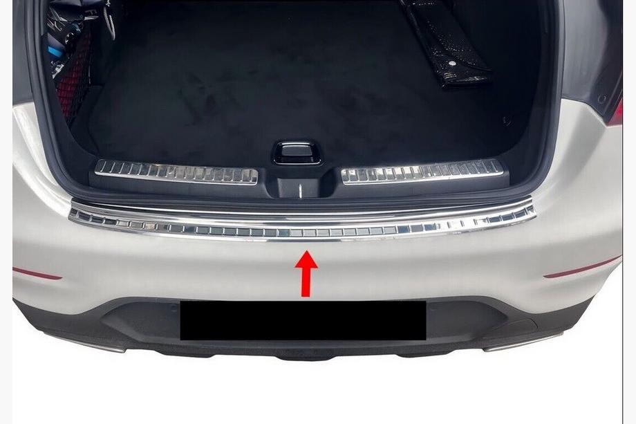Mercedes GLC coupe C253 2016-2023 гг. Накладка на задний бампер Carmos нержавейка Image