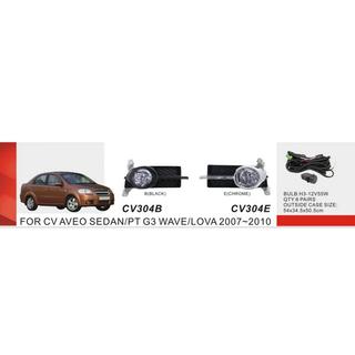 Chevrolet Aveo 2006-2011 Комплект противотуманок (Sedan)