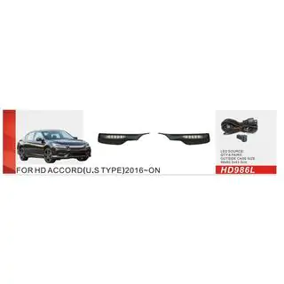 Противотуманные фары US-type (2017-2020, LED) Honda Accord X 2017-2022 гг.