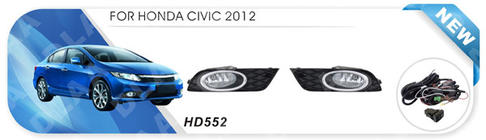 Honda Civic Sedan IX 2011-2016 гг. Противотуманные фары 2011-2013 (Галогенные) фото 1