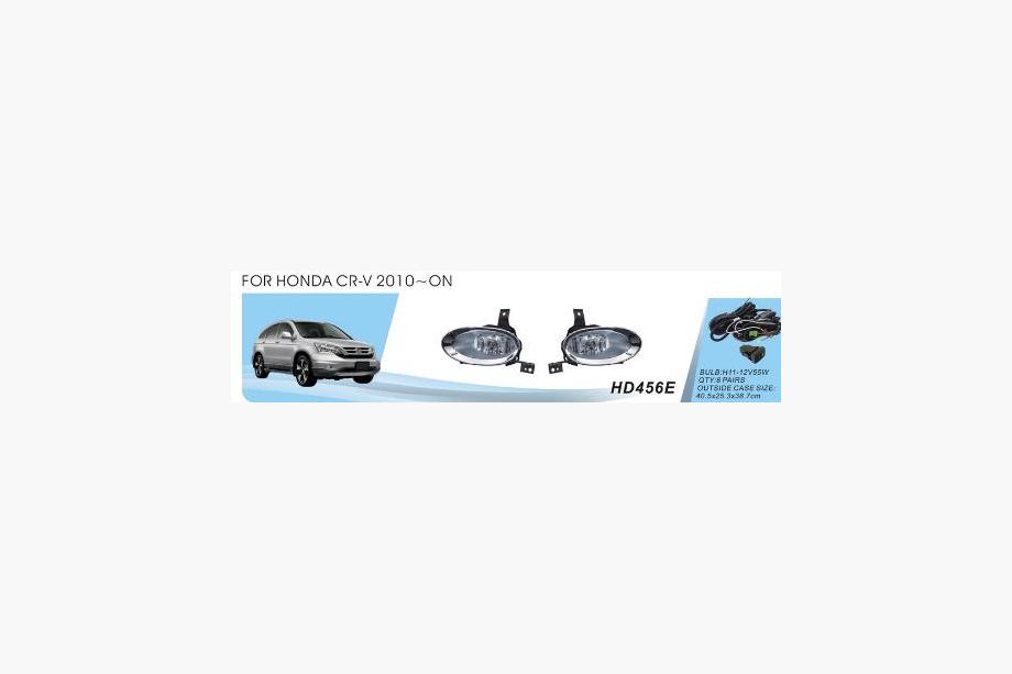Honda CRV 2007-2011 гг. Противотуманные фары 2010-2011 (Галогенные) Image