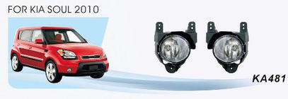 Kia Soul I 2008-2013 гг. Противотуманные фары 08-11 (Галогенные) фото 1