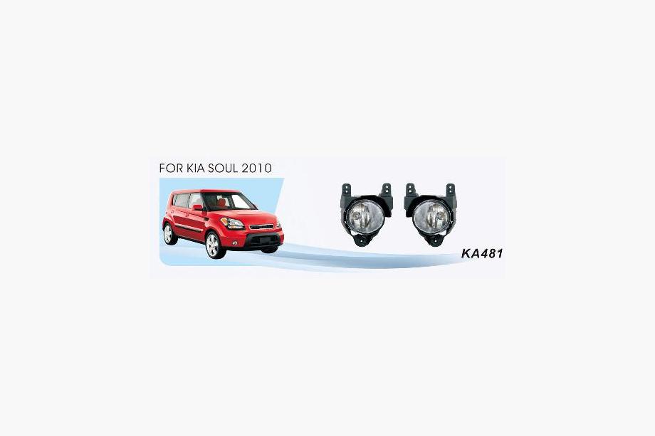 Kia Soul I 2008-2013 гг. Противотуманные фары 08-11 (Галогенные) Image