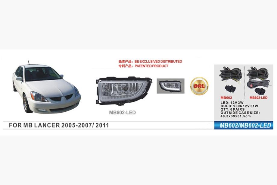 Mitsubishi Lancer 9 2004-2008 гг. Противотуманные фары LED (2 шт) Image