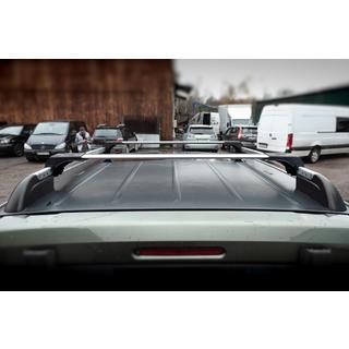 Поперечины на рейлинги с замком Skybar V1 (2 шт) Peugeot Partner Tepee 2008-2018 гг. фото 4