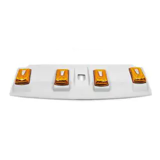 Козырек лобового стекла V2 (LED) Renault Duster 2008–2017 гг. фото 4