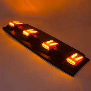 Козырек лобового стекла V2 (LED) фото 2