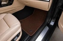 BMW 7 серия F01/F02 2008-2015 гг. Коврики EVA (для F02, Коричневые) фото 2