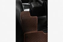 BMW 3 серия E46 1998-2006 гг. Коврики EVA (Коричневые) фото 4