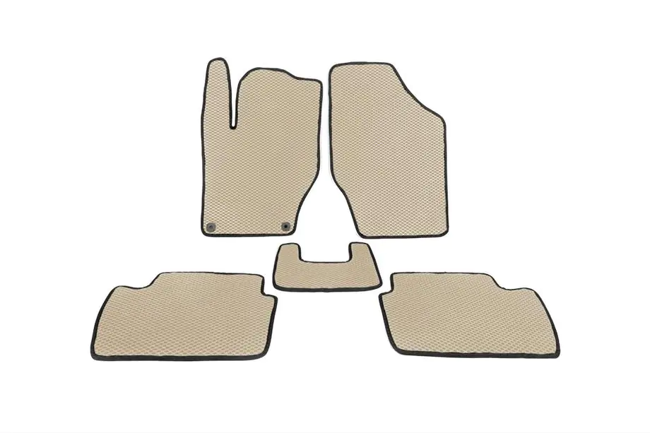 Citroen C-4 2010-2018 гг. Коврики EVA (Бежевые) Image