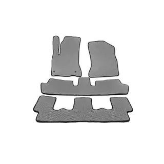 Коврики EVA (3 ряда, серые) Citroen C-4 Picasso 2006-2013 гг. фото 1